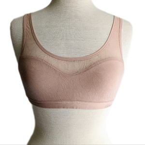 Lululemon Shadow Mesh Bra Leaf Large Misty Shell